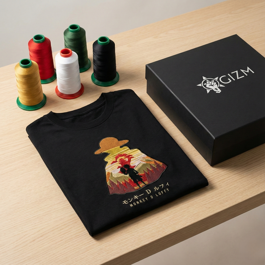 Monkey D.Luffy Embroidered T-shirt