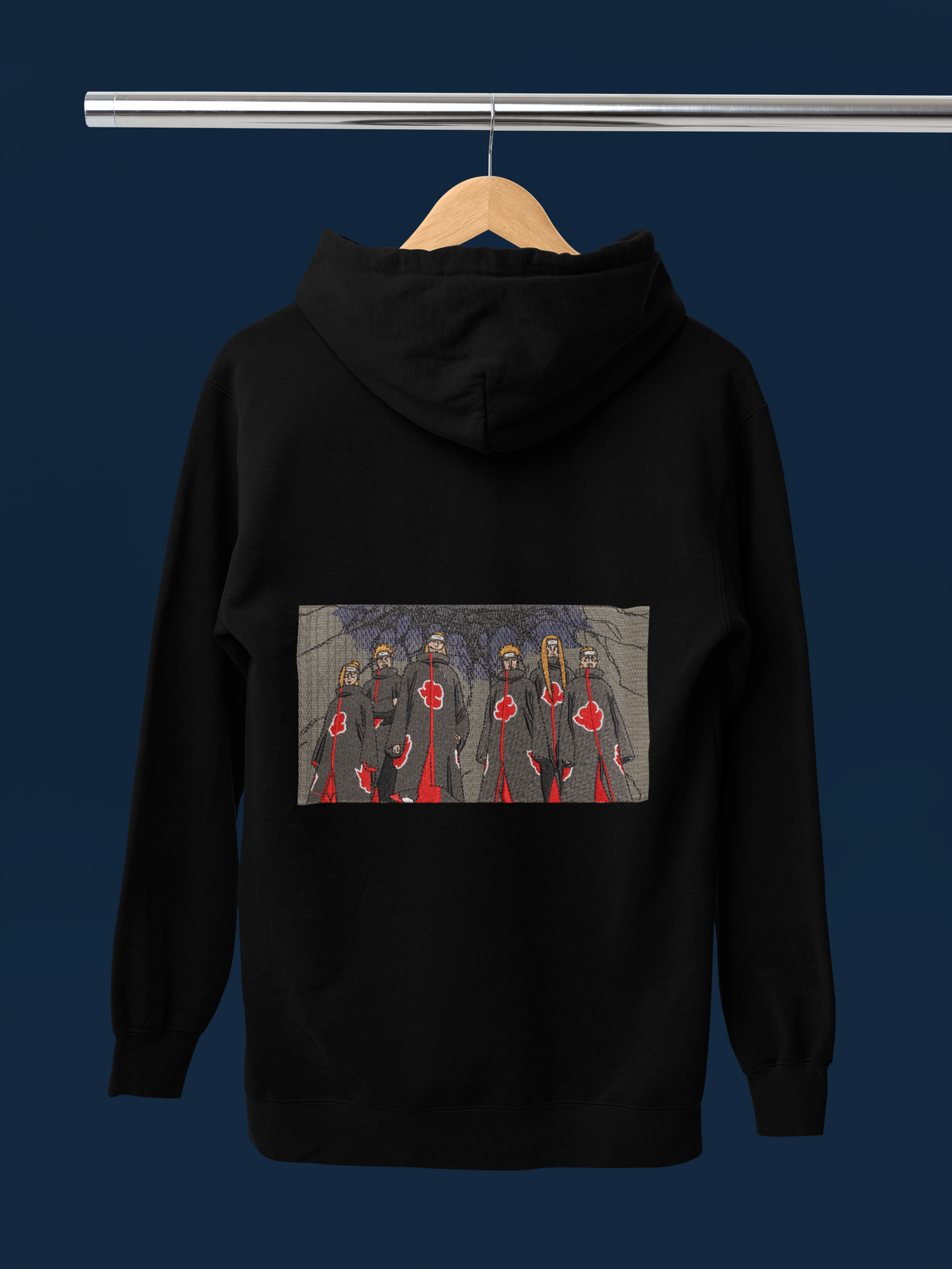 Akatsuki Embroidered Hoodie