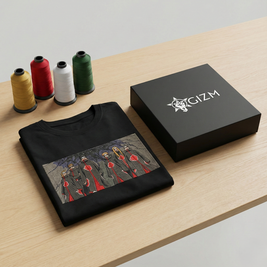 Akatsuki Squad Embroidered T-shirt
