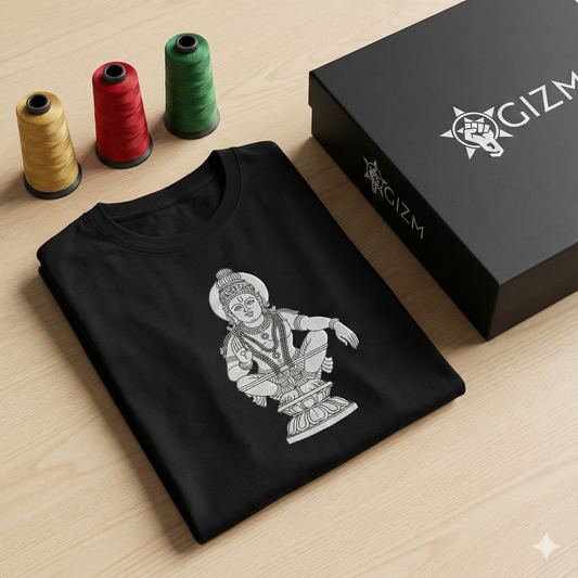 Ayyappa Swamy Embroidered T-shirt