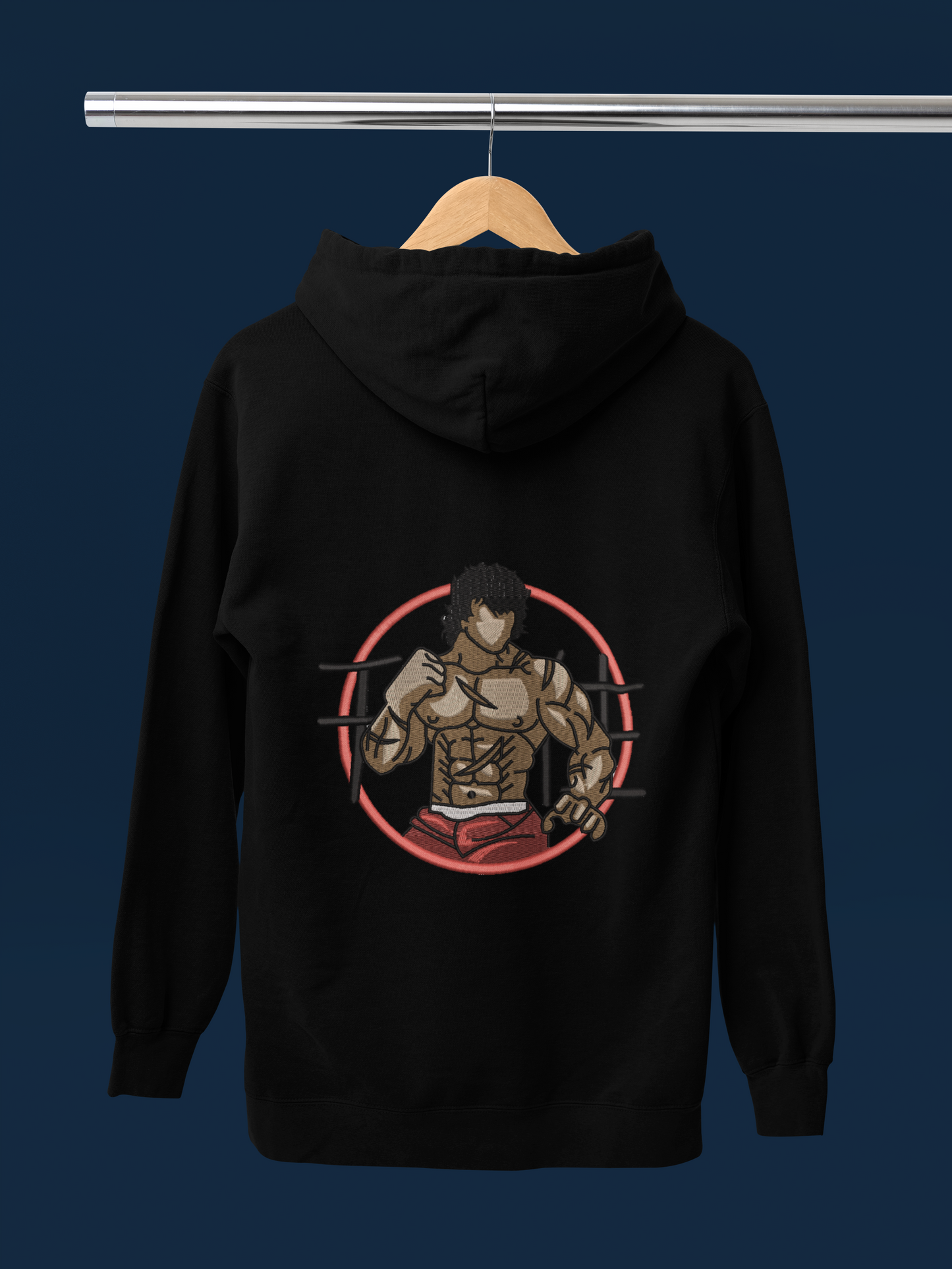 Baki Embroidered Hoodie