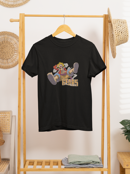 Luffy Gear5 Embroidered T-shirt