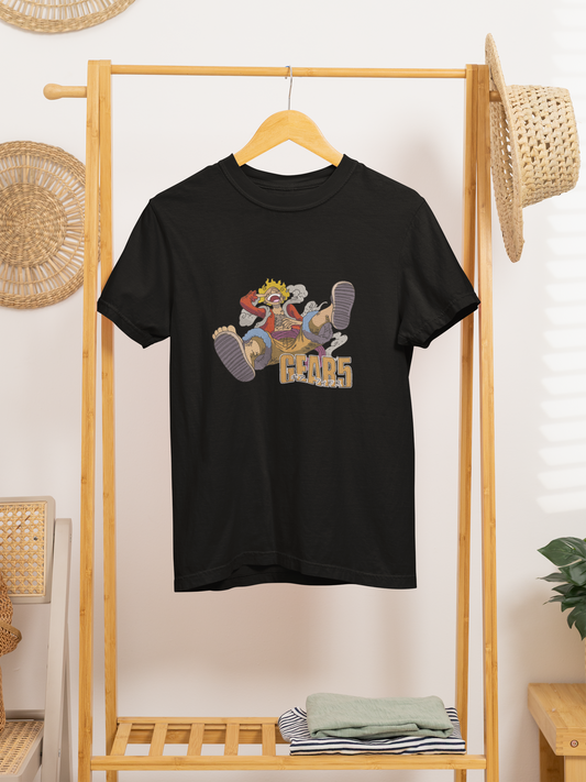 Luffy Gear5 Embroidered T-shirt