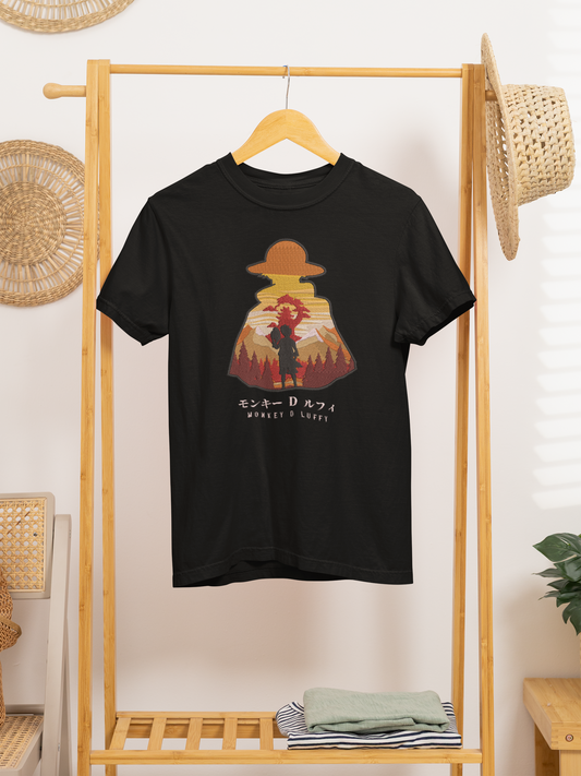 Monkey D.Luffy Embroidered T-shirt