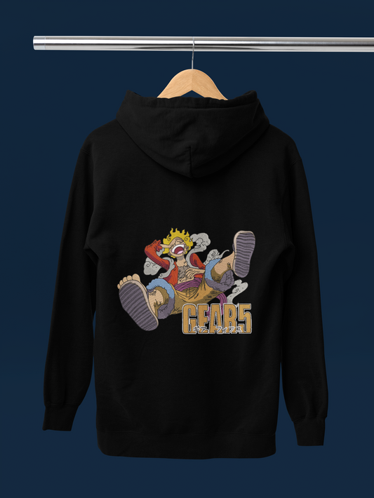 Luffy Gear 5 Embroidered Hoodie