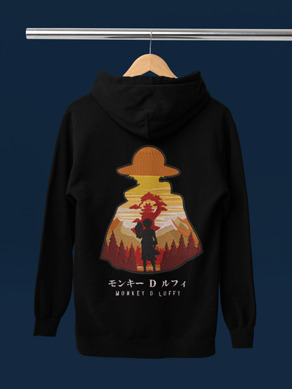 Monkey D.Luffy Embroidered Hoodie