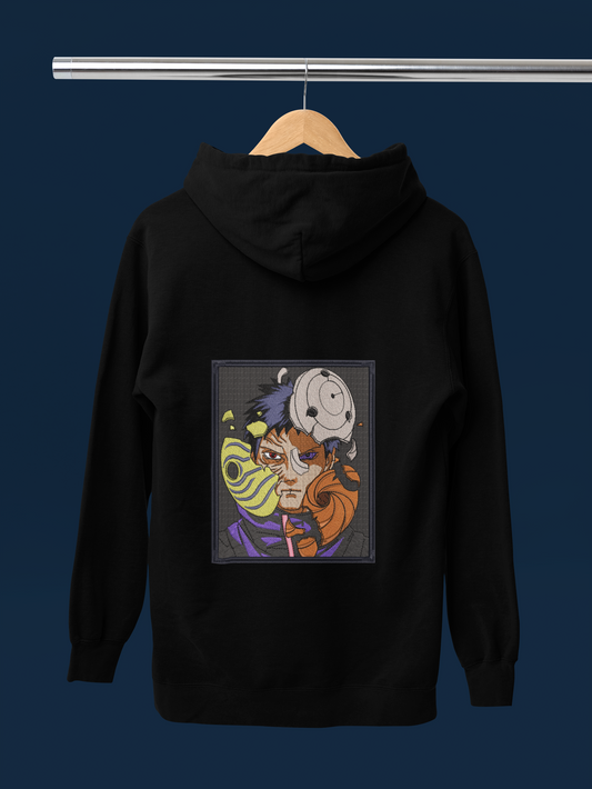 Obito Embroidered Hoodie