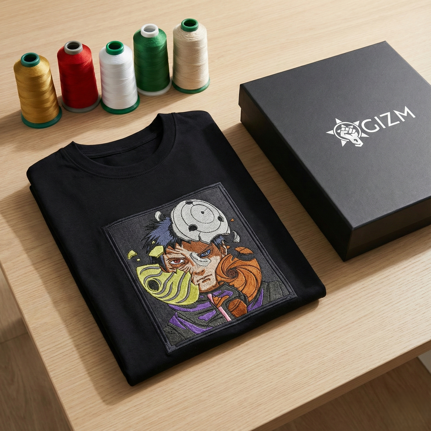 Obito Embroidered T-shirt