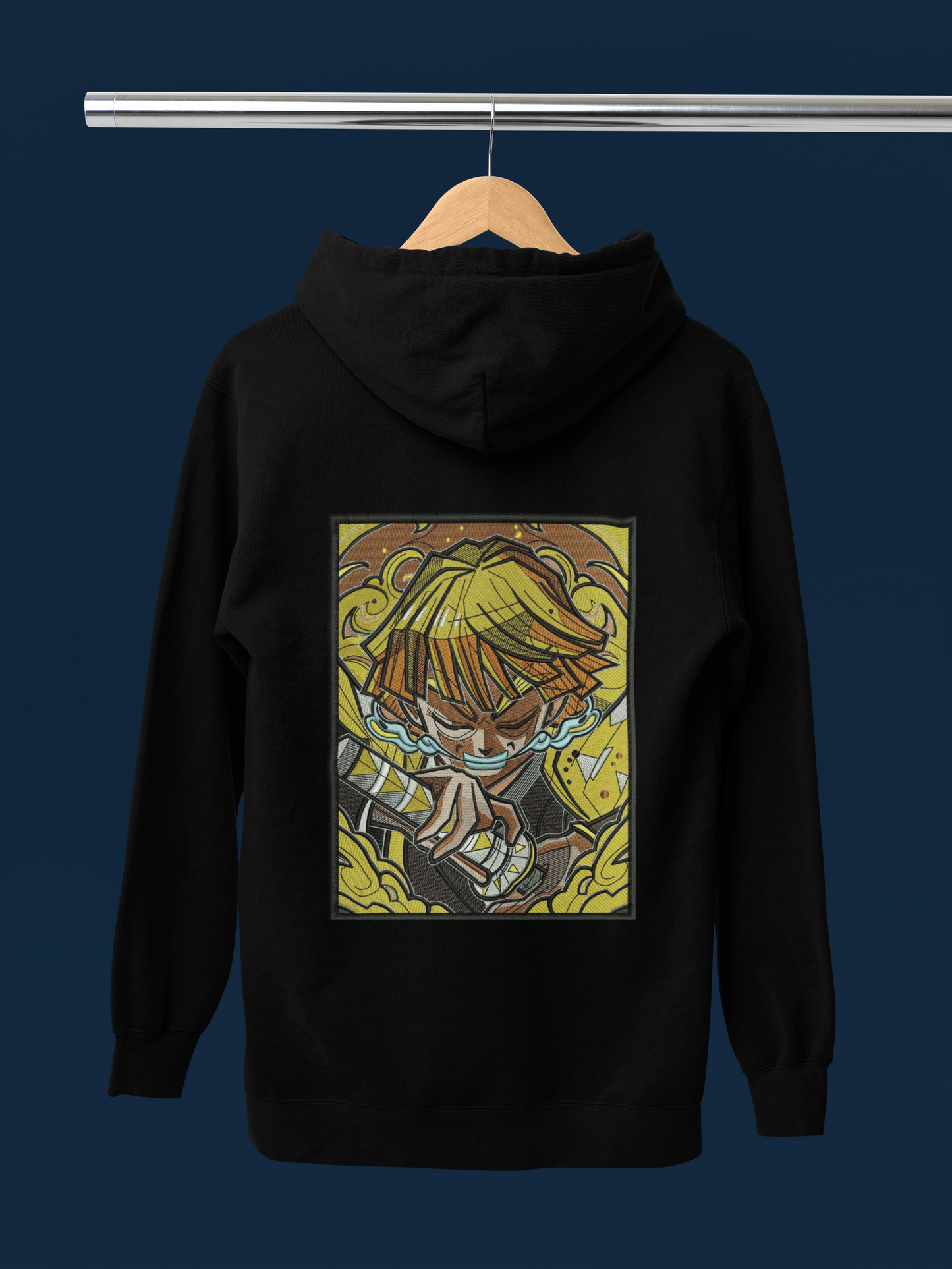 Zenitsu Embroidered Hoodie