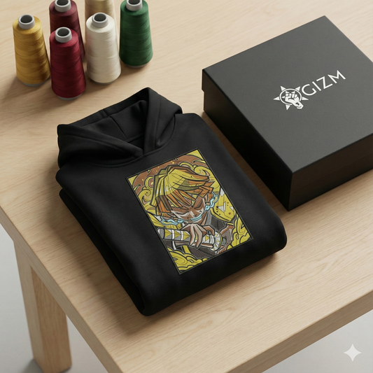 Zenitsu Embroidered Hoodie